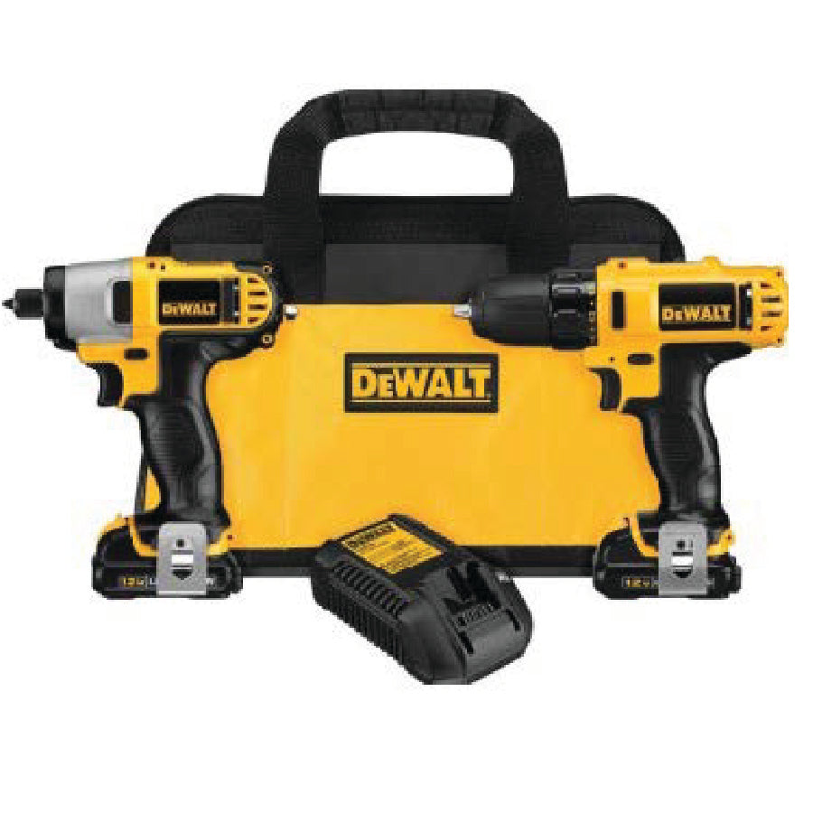 DeWalt 12V Max Li-Ion Drill/Impact 2 Tool Combo Kit