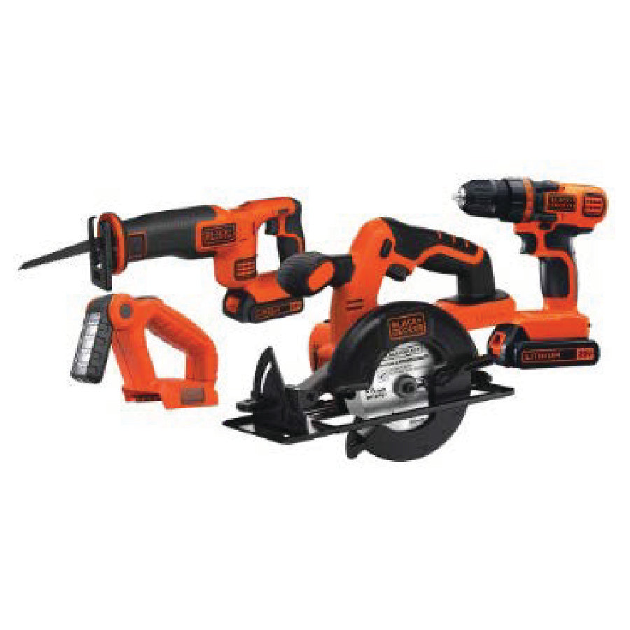 B&D 20V MAX 4-Tool Combo Kit