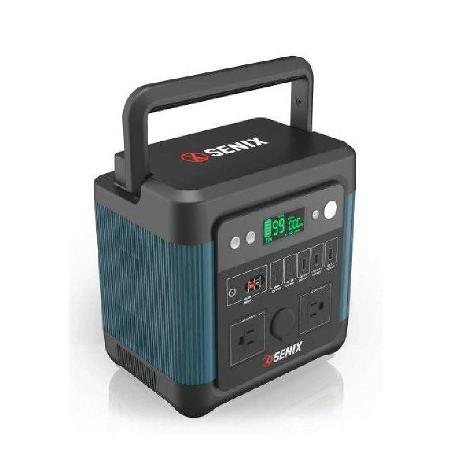 SENIX - Tools Portable Power Station 974Wh LiFePO4 Battery Powered Portable Generator