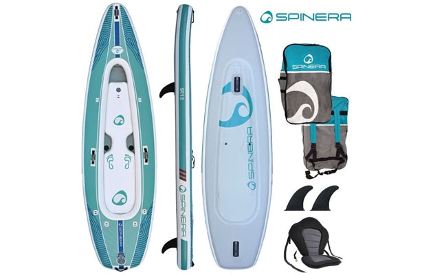Spinera Inflatable SUP-Kayak SK12 Package - Blue