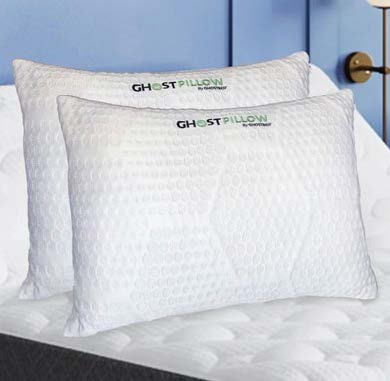 GhostBed Standard Shredded Memory Foam Pillow - 2pk.