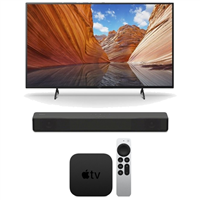 Sony 4K Ultra HD HDR LED Smart TV + Apple TV 4K 64GB (Gen2) + Sony Soundbar with Bluetooth