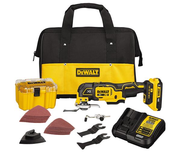 DEWALT - 20V MAX XR Brushless Cordless 3-Speed Oscillating Multi-Tool Kit