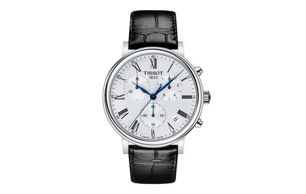 TISSOT - Carson Premium Chrono 41mm Watch - SS Silver