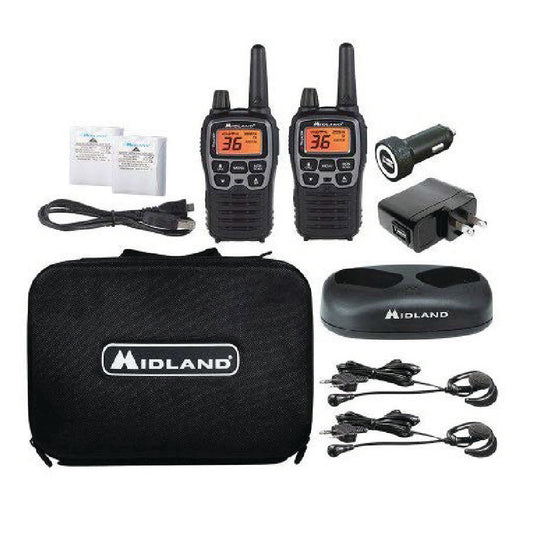 Midland X Talker Pair of 2-Way Radios Up to 38 Miles/60Km