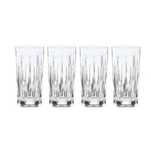 Reed & Barton Soho Crystal Highball Glasses (Set of 4)