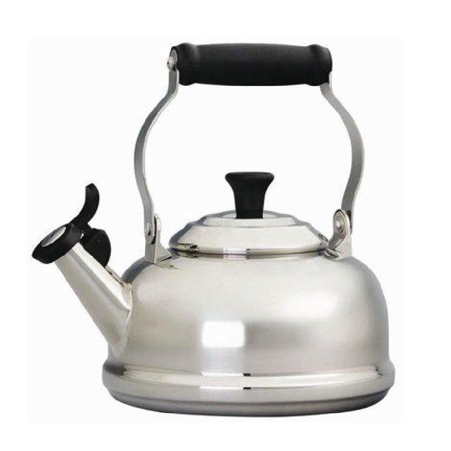 Le Creuset 1.6L Classic Whistling Kettle - Stainless Steel