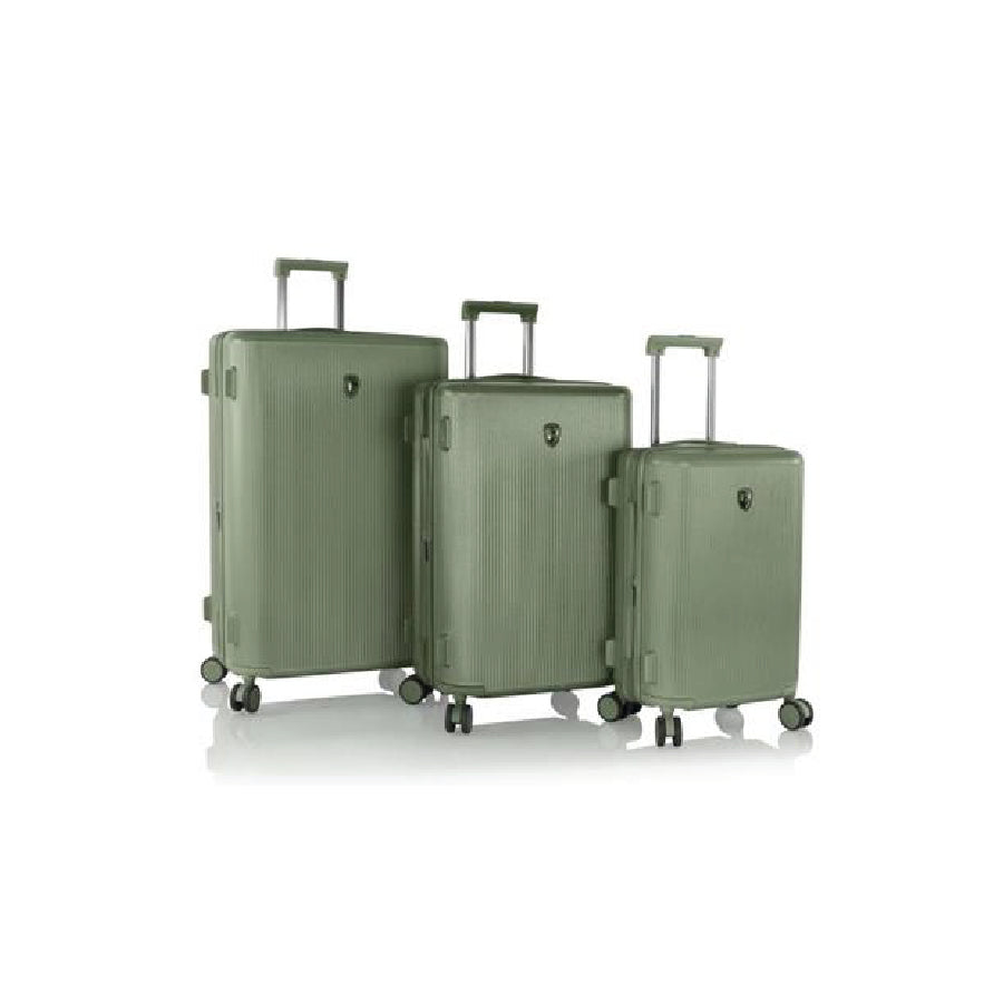 HEYS - Earth Tones Spinner 3pc. Set – Moss