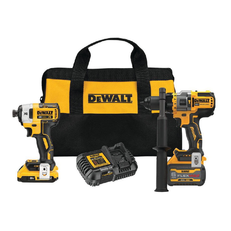 DEWALT - 20V MAX Brushless 2-Tool Combo Kit Including Hammer Drill