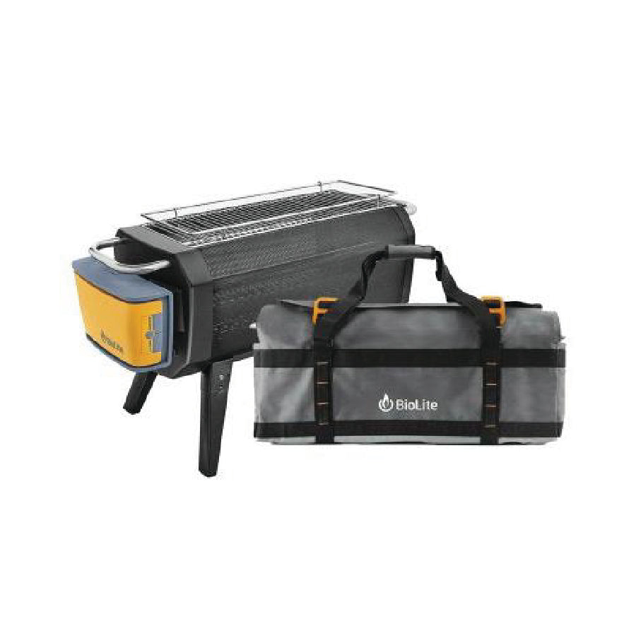 BIOLITE - FirePit+ with Carry Bag & Coleman Pro 55-Quart Hard Cooler