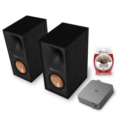 Klipsch Ultimate Streaming Starter Kit - R-60M Speakers, WiiM Amp and Ultralink Wire