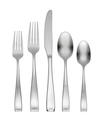 ONEIDA - by Lenox Satin Moda 65pc. Flatware Set