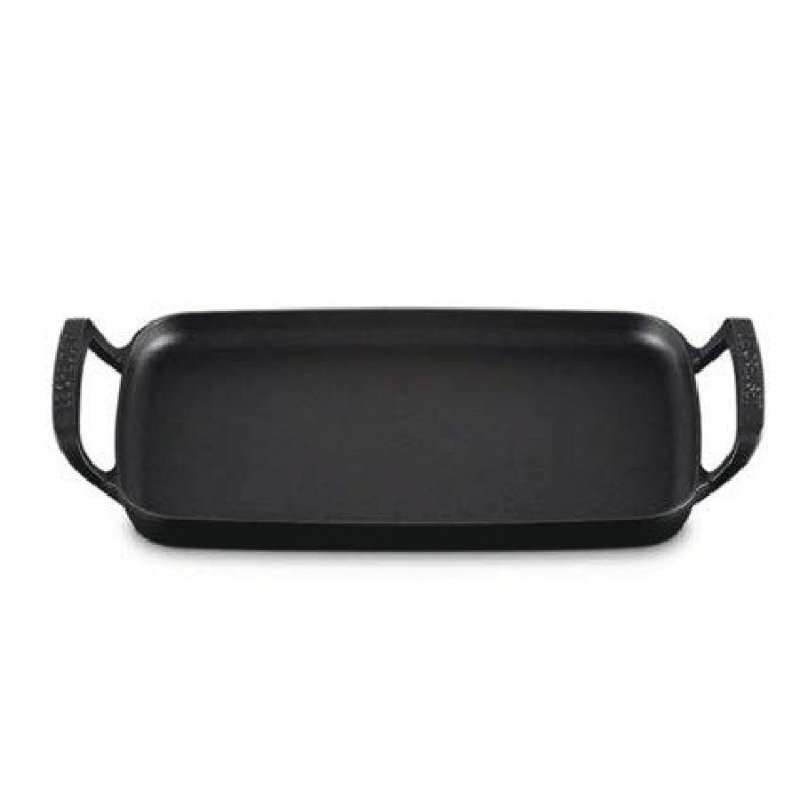 Le Creuset 40cm Alpine O/D Rectangular Griddle-Licorice