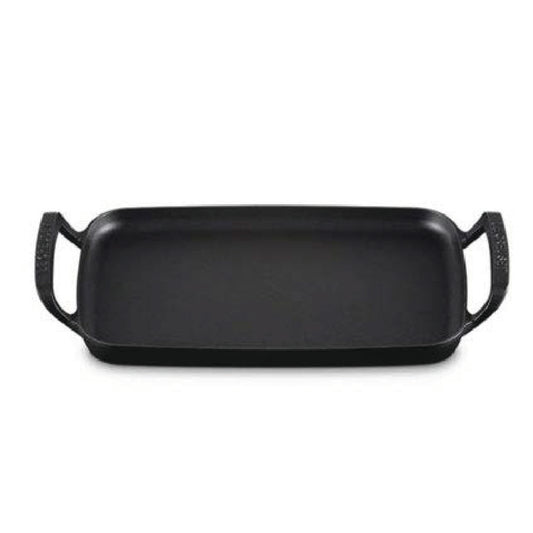 Le Creuset 40cm Alpine O/D Rectangular Griddle-Licorice