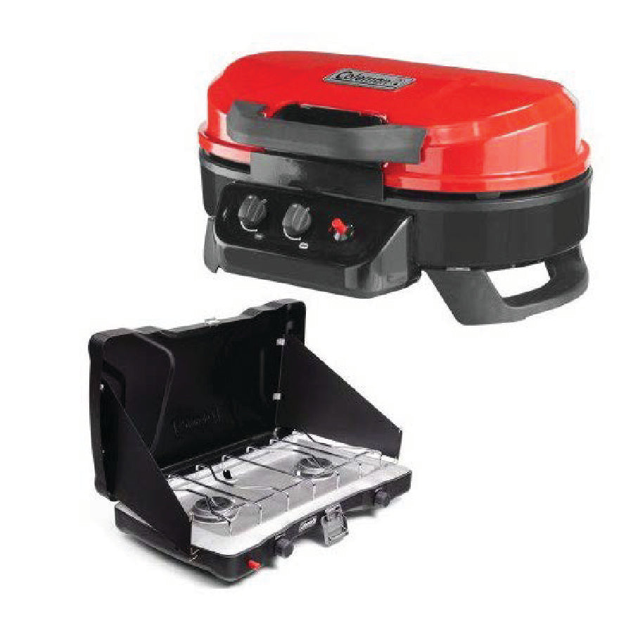 Coleman Propane Stove and Grill Bundle 2