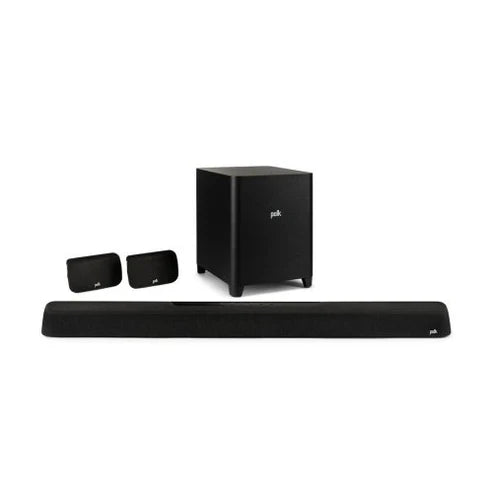 Polk MagniFi MAX AX SR - Flagship 7.1.2 Dolby Atmos / DTS:X Sound Bar System With Stereo/Dimensional Array