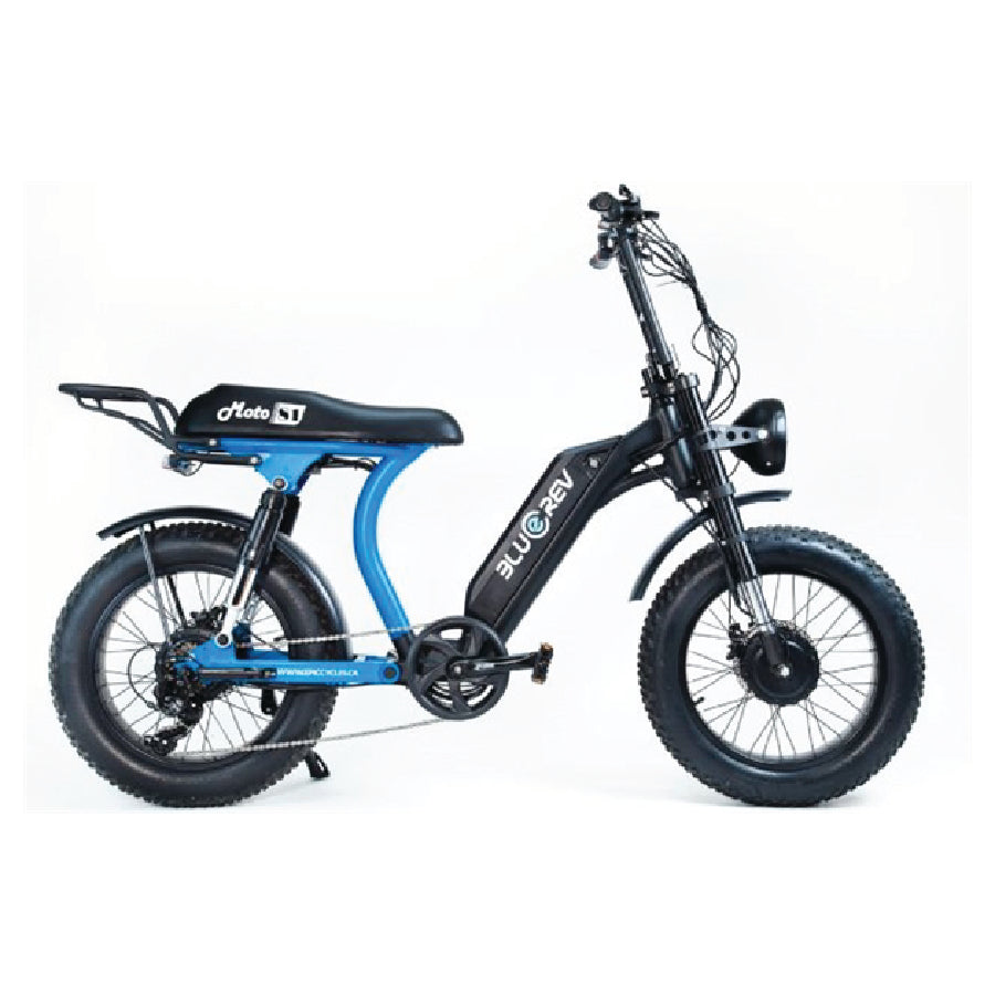 BLUEREV Moto81 M500 Electric Bike - Black/Blue