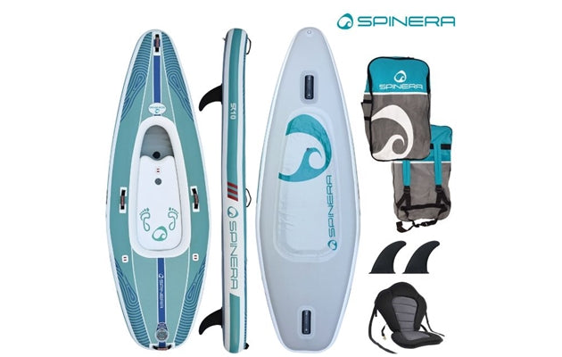 SPINERA Inflatable SUP-Kayak SK10 Package - Blue