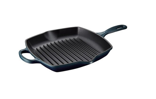 LE CREUSET 26cm Square Skillet Grill - Agave