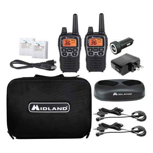 Midland X Talker Pair Of 2-Way Radios Up To 38 Miles/60Km